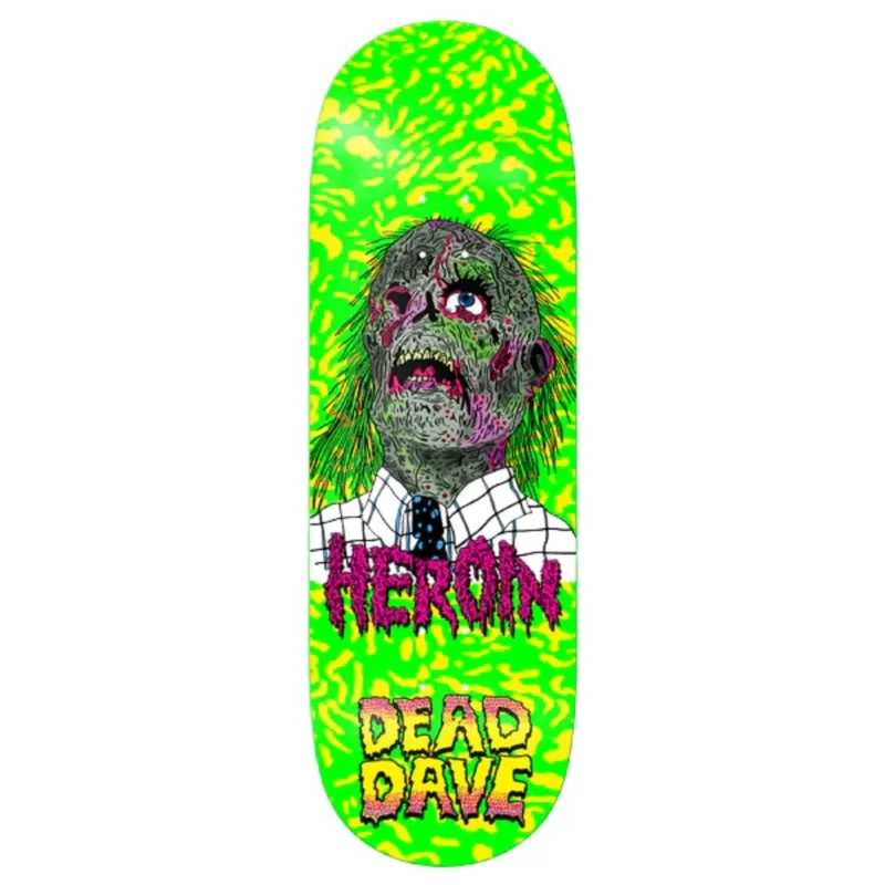 Usine Directe PLANCHE DE SKATE HEROIN DEAD DAVE DEAD HEAD 10.125"
