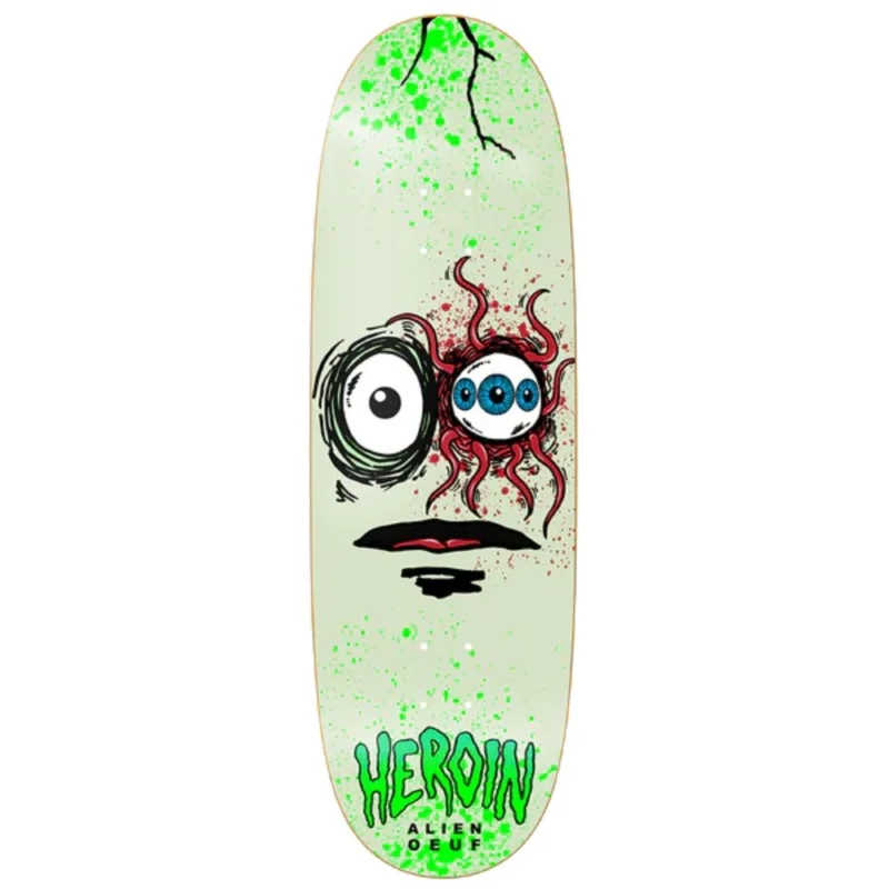 PLANCHE DE SKATE HEROIN SPACE EGG 3 10" Usine Directe