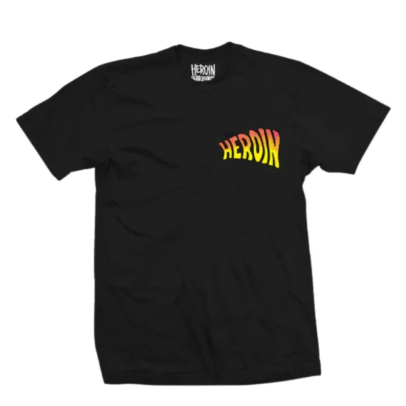 Commande En Gros T-SHIRT HEROIN MERGED