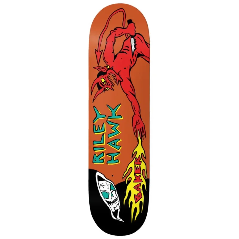 Paiement Sécurisé PLANCHE DE SKATE BAKER RILEY HAWK EVIL VS. EVIL 8.5"