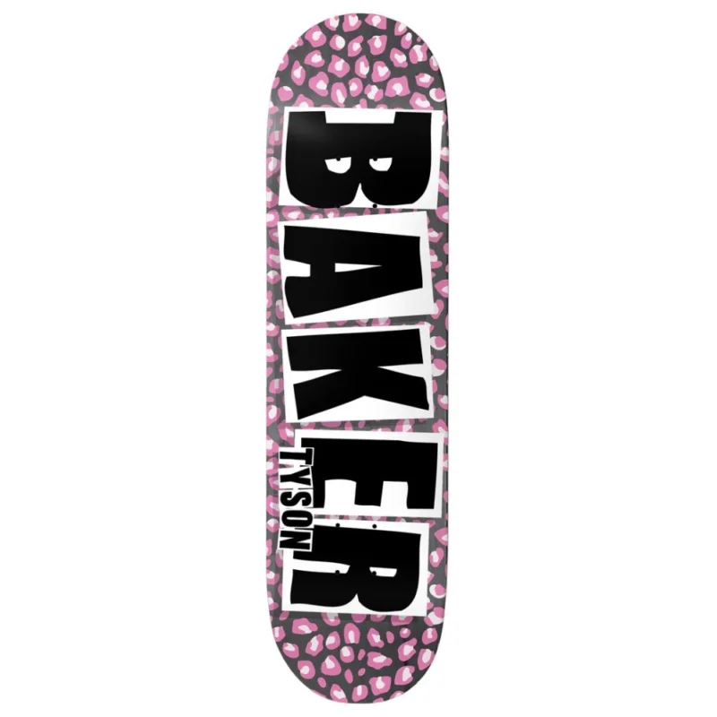 PLANCHE DE SKATE BAKER TYSON PETERSON BRAND LOGO HOT CHEETAH 8.25" Dernière Chance