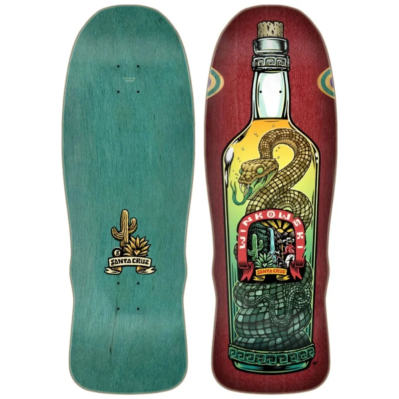 PLANCHE DE SKATE SANTA CRUZ WINKOWSKI AGAVE SNAKE PROSHAPED 10.35‘‘ Promotion