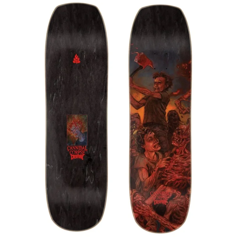 PLANCHE DE SKATE CREATURE CANNIBAL CORPSE CHAOS HORRIFIC 8.75‘‘ Dernière Chance
