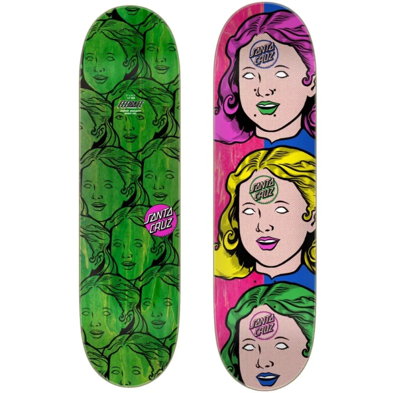 Seulement Aujourd'hui PLANCHE DE SKATE SANTA CRUZ POSSESSED HEAD FEELBASE 8.0‘‘