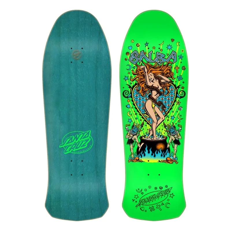 PLANCHE DE SKATE SANTA CRUZ SALBA WITCH DOCTOR REISSUE 10.4‘‘ Meilleur Choix
