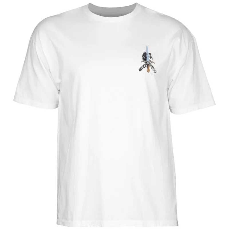 T-SHIRT POWELL PERALTA SKULL & SWORD Marque