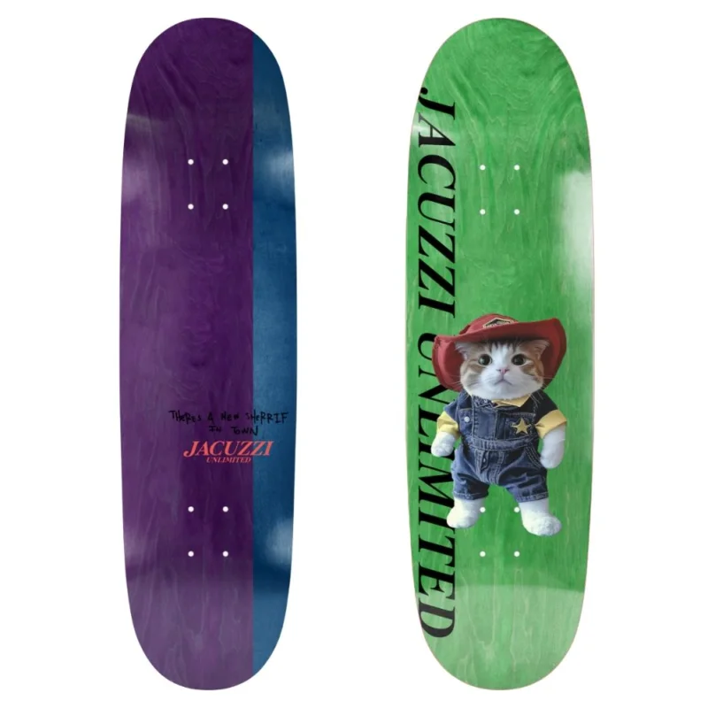 Prix Bas PLANCHE DE SKATE JACUZZI FIRST RODEO EGG SHAPE 8.375‘‘