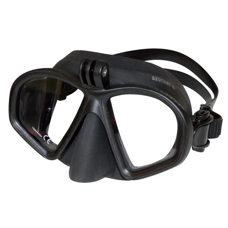 Beuchat Masque de chasse sous-marine GP1+Camera Adapter Dernier Modèle