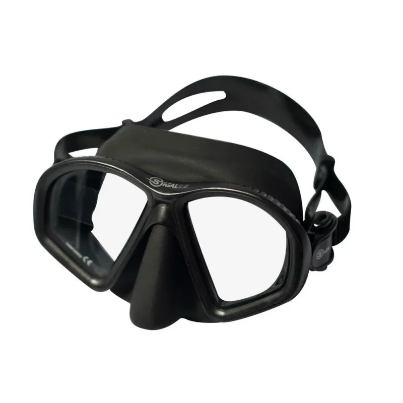 Prix Promo Sigalsub Masque de chasse sous-marine Mate Anti Glare Silicone