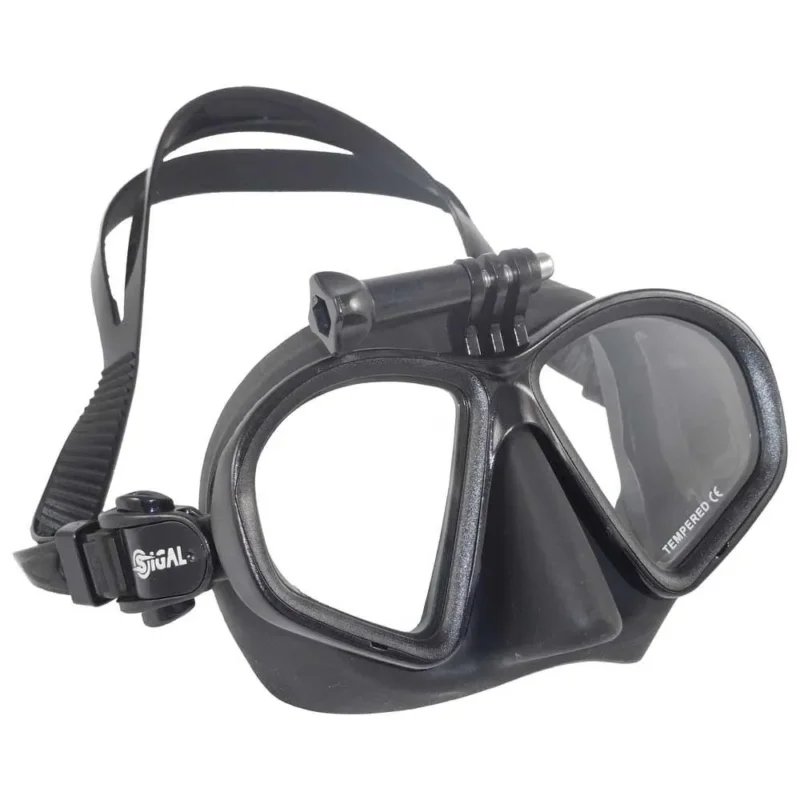 Expédition Rapide Sigalsub Masque de chasse sous-marine Mate+GoPro Adapter