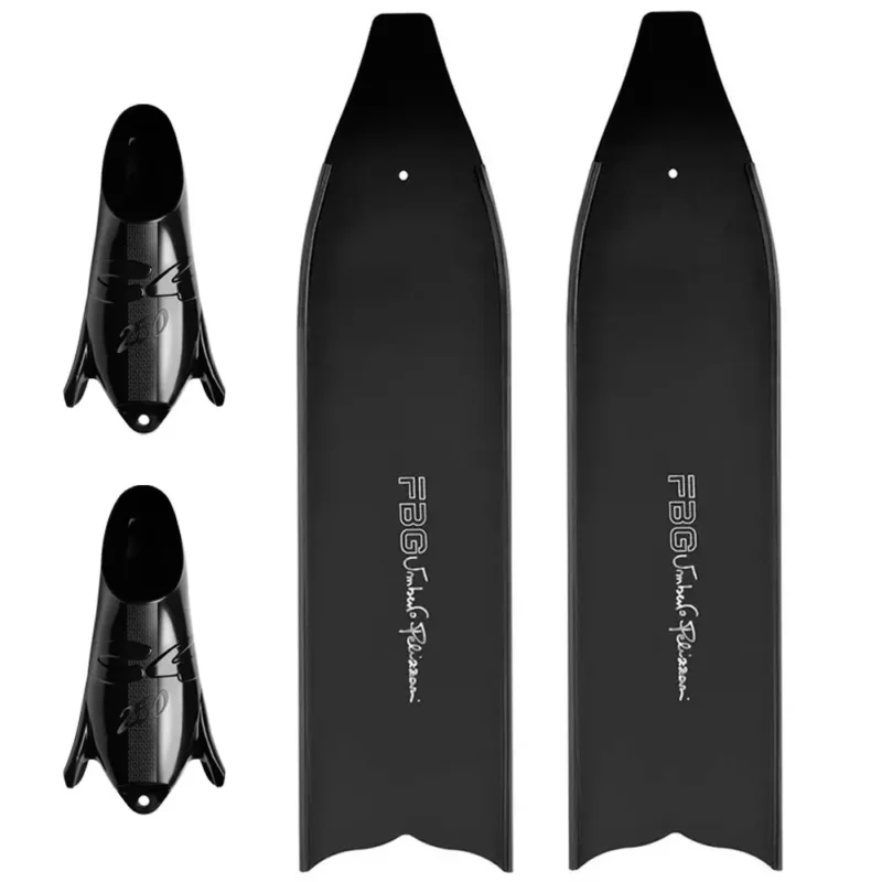 Offre Du Jour C4 Freediving Palmes d´apnée FBG 30 Umberto Pelizzari non assemblées