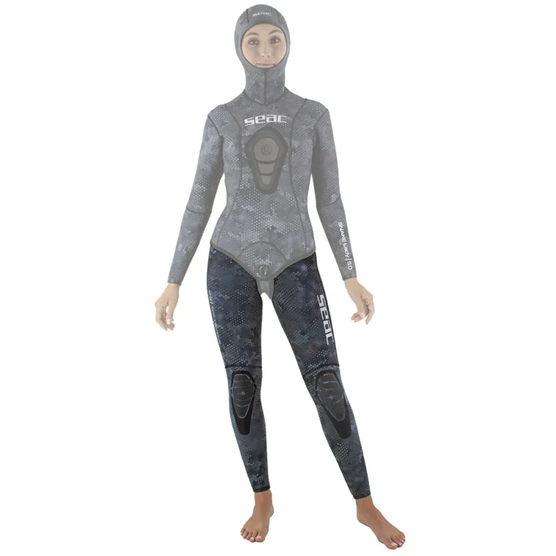 Produit De Marque SEAC Pantalon de chasse sous-marine pour femme Snake Camo Lady 5 mm