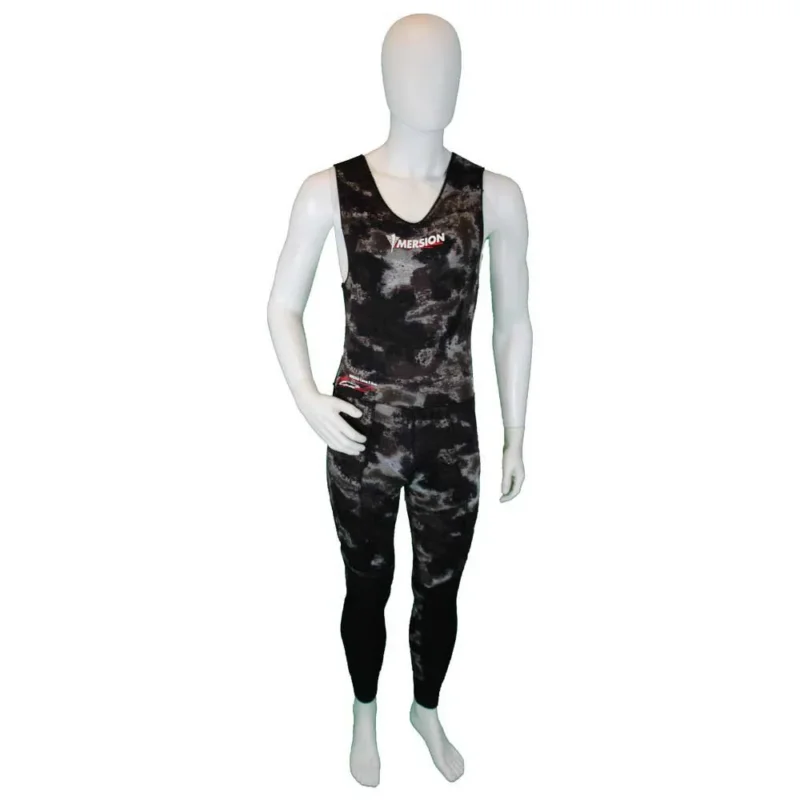 Offre Exclusive Imersion Pantalons de chasse sous-marine Seriole Camo Strechy Yamamoto Long John 7 mm