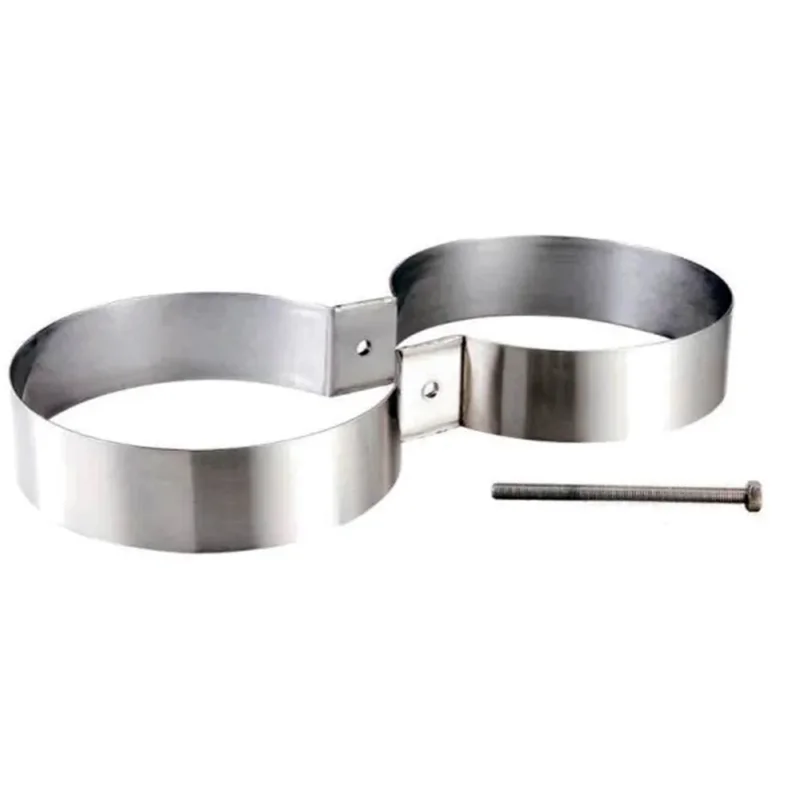 Prix Bas Metalsub Pince de bouteille de plongée Tank Tech Bands 60 mm