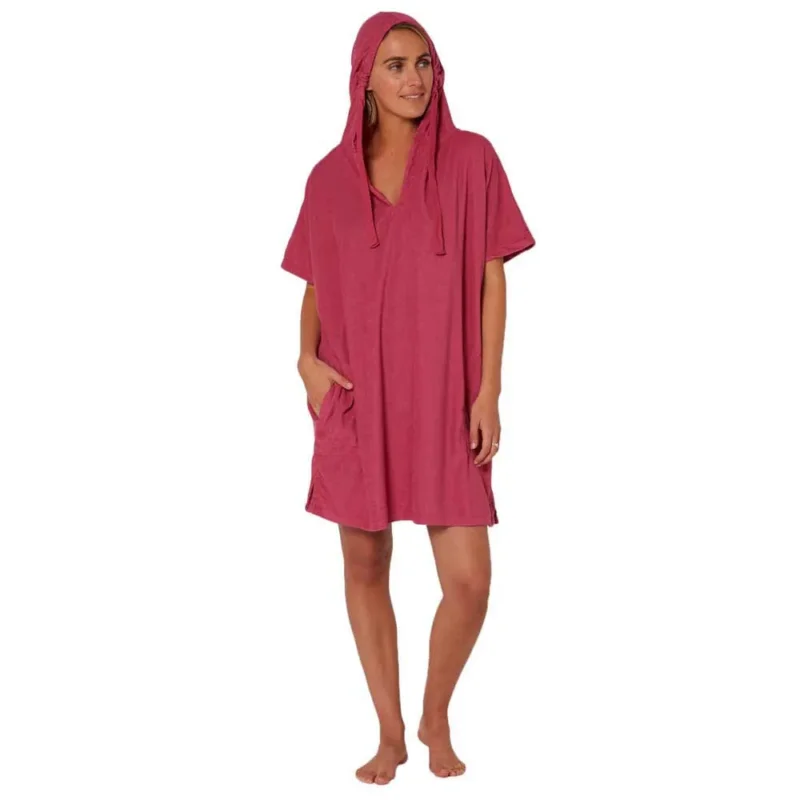 Ocean & Earth Poncho V Neck Hooded Bon Marché