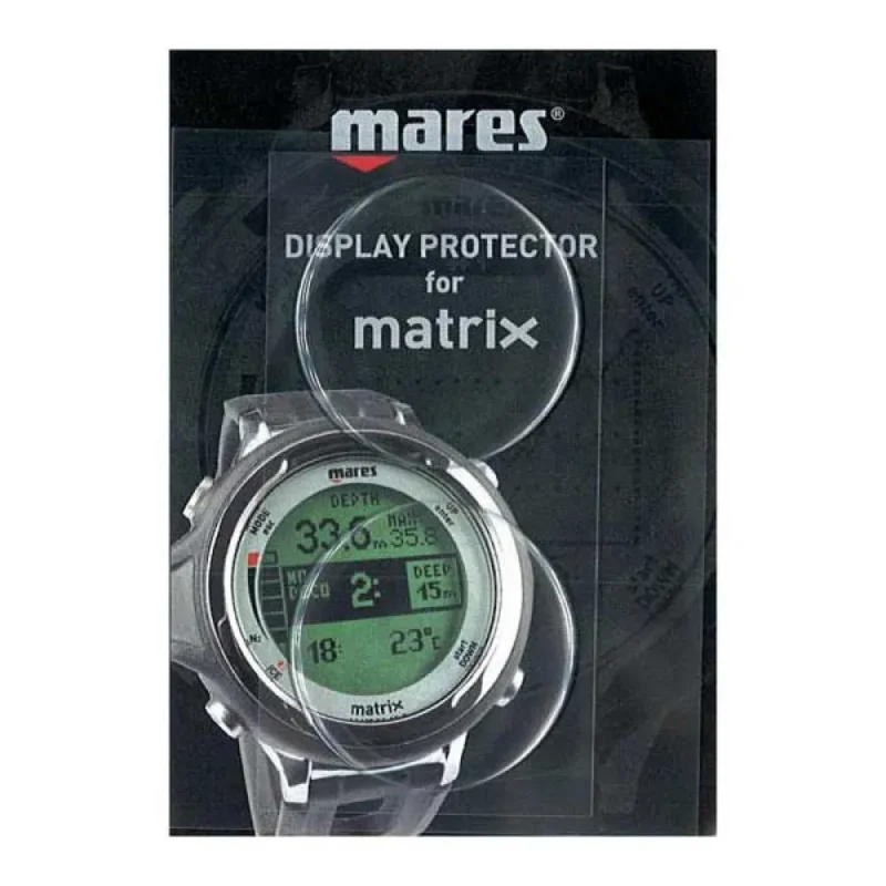 Mares Protection d´écran pour ordinateur de plongée Matrix 2 unités Nouvel Arrivage