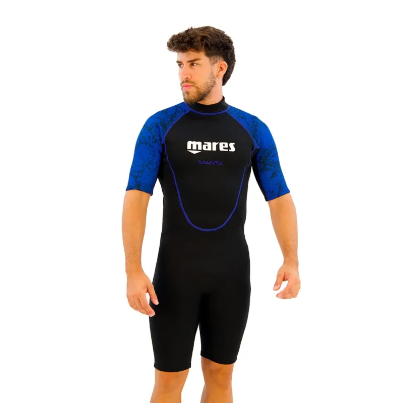 Authentique Mares Aquazone Shorty à manches courtes Manta 2.2 mm