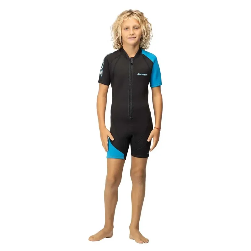 Salvimar Shorty à manches courtes pour junior Aquatic 2 mm Offre Exclusive