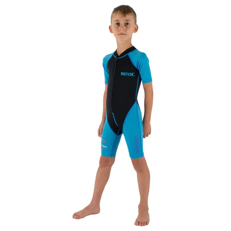 SEAC Shorty à manches courtes pour junior Dolphin 1.5 mm Certifié