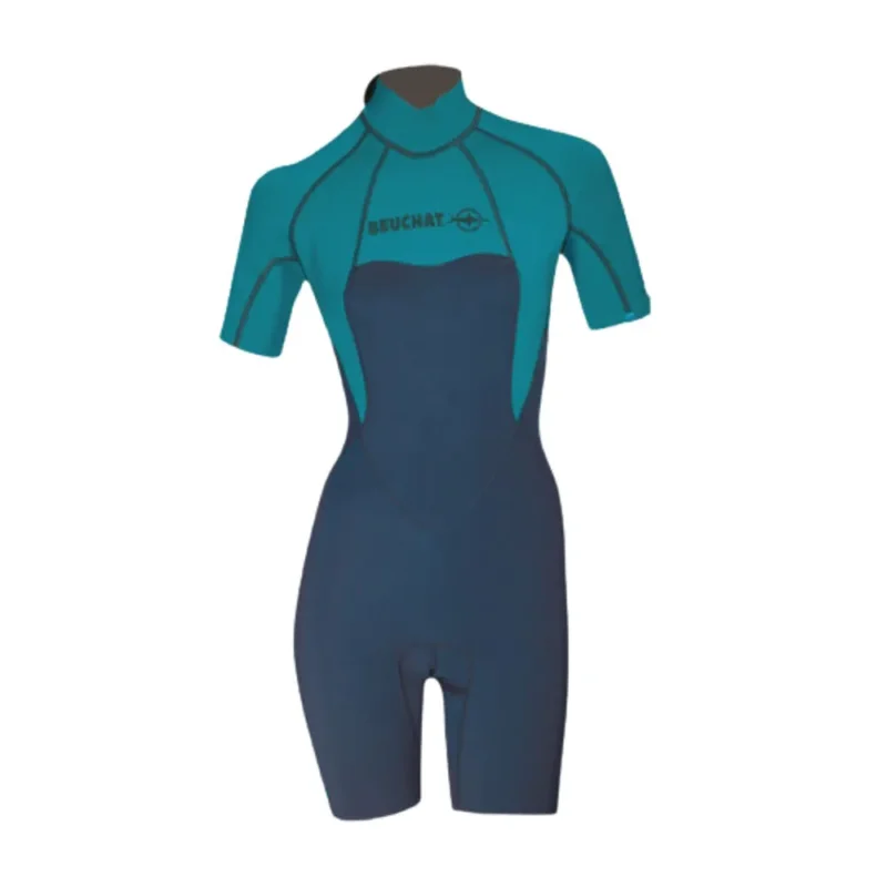 Nouvel Arrivage Beuchat Shorty femme à manches courtes Atoll 2 mm