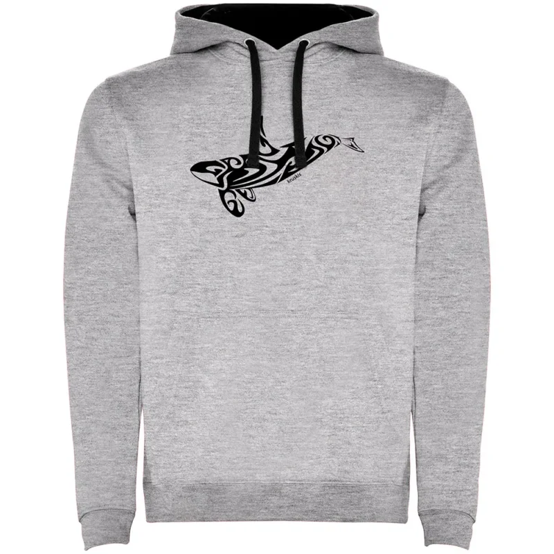 Kruskis Sweat à capuche Orca Tribal Two-Colour Acheter En Ligne