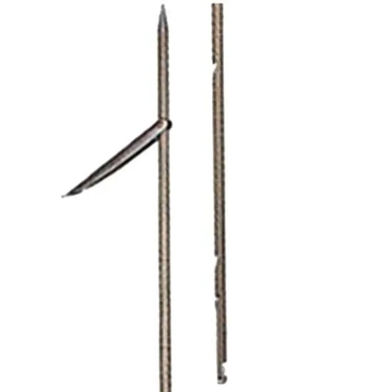 Meilleure Vente Picasso Tige à bascule simple Platinium Inox Stainless Steel Notch 6.75 mm
