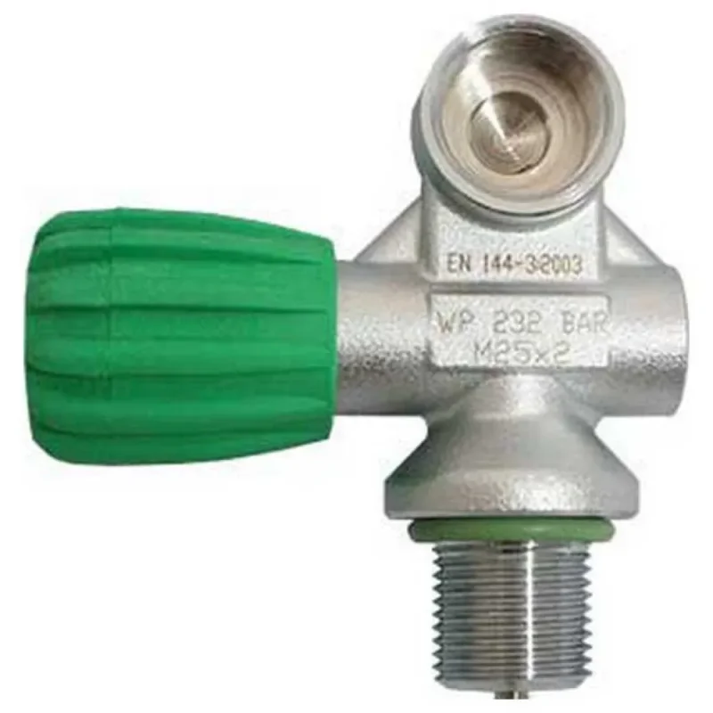 Dirzone Valve de bouteille de plongée Nitrox Mono DIN26x2 144-3 M 232 Bar Achat Immédiat