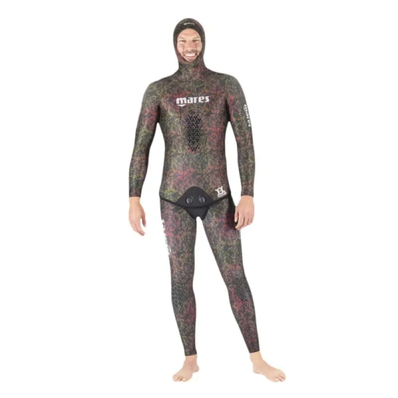 Mares Pure Passion Veste de chasse sous-marine Polygon 5 mm Open Cell Commander Maintenant