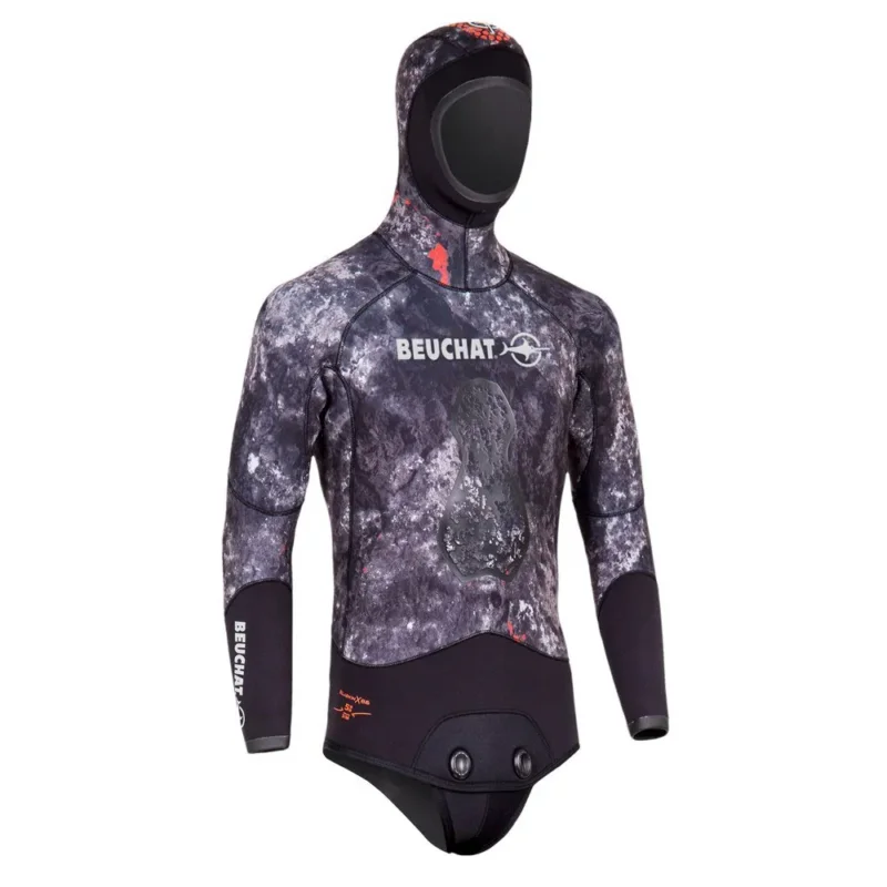 Beuchat Veste de chasse sous-marine Trigoblack 7 mm Prix Réduit
