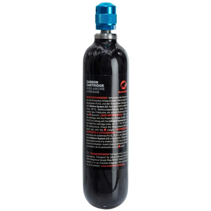 Mammut Airbag à cartouche de dioxyde de carbone 300 Bar Expédié Aujourd'hui