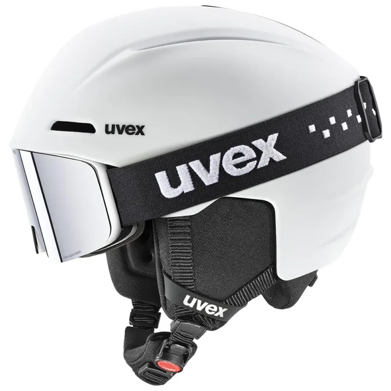 Prix Promo Uvex Casque avec Visière viti set