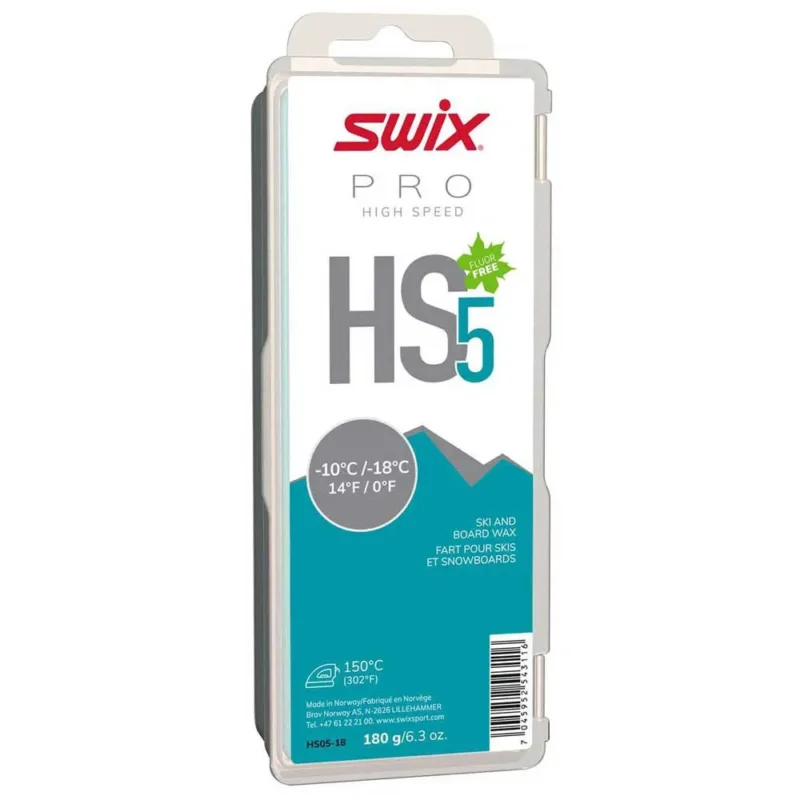 Swix Cire HS5 -10ºC/-18ºC 180 g Must-Have