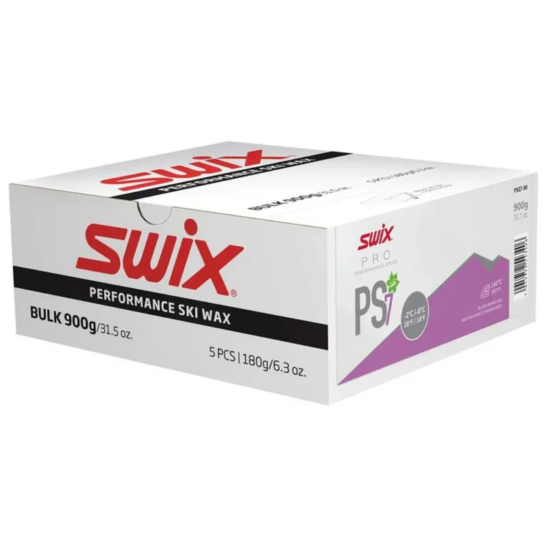 Swix Cire PS7 -2ºC/-8ºC 900 g Haute Qualité