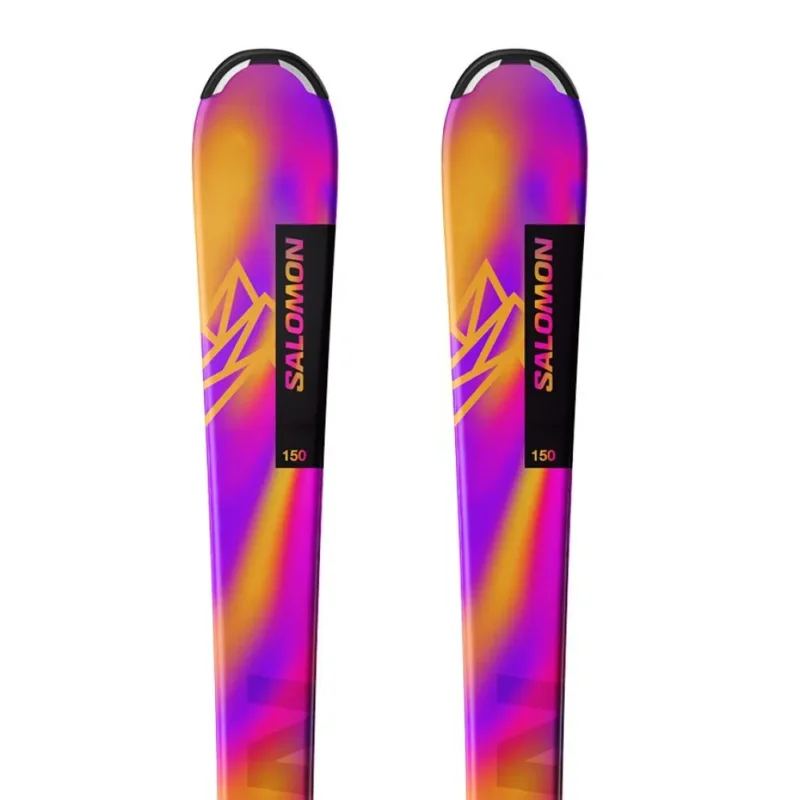 Quantité Limitée Salomon Pack de skis alpins junior Lux S+C5 GW J75