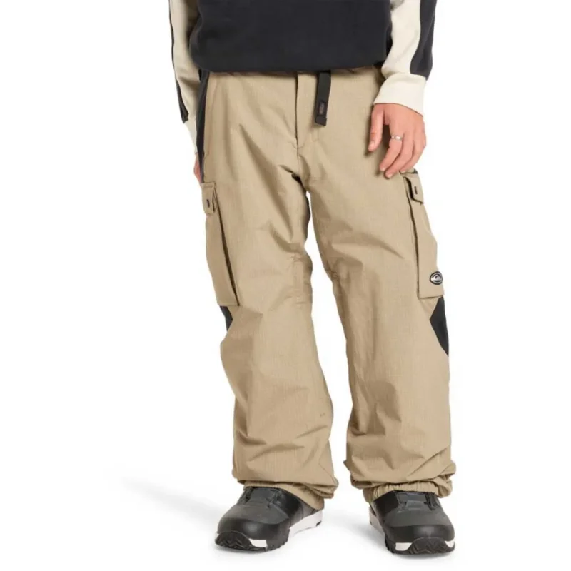 Affaire À Saisir Quiksilver Pantalon Snow Down Cargo