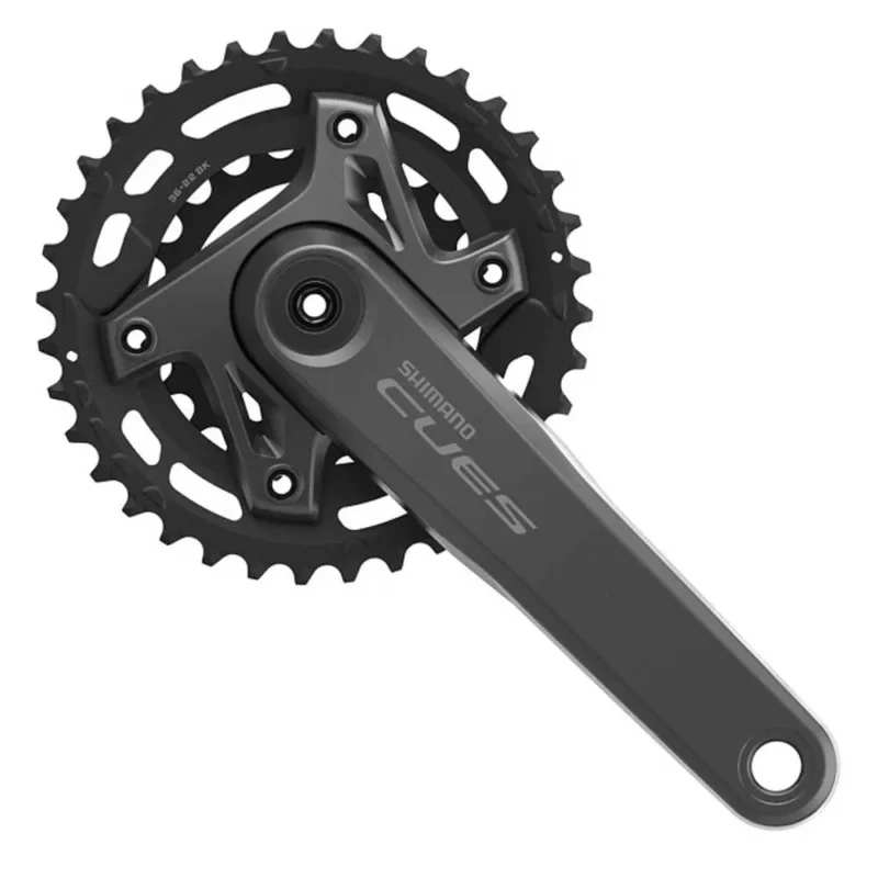 Authentique Shimano Manivelles avec plateau Cues U6000-2