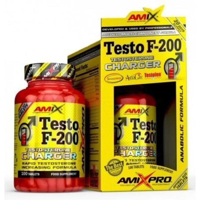 Paiement Sécurisé Amix Masse musculaire Testo F-200 100 unités