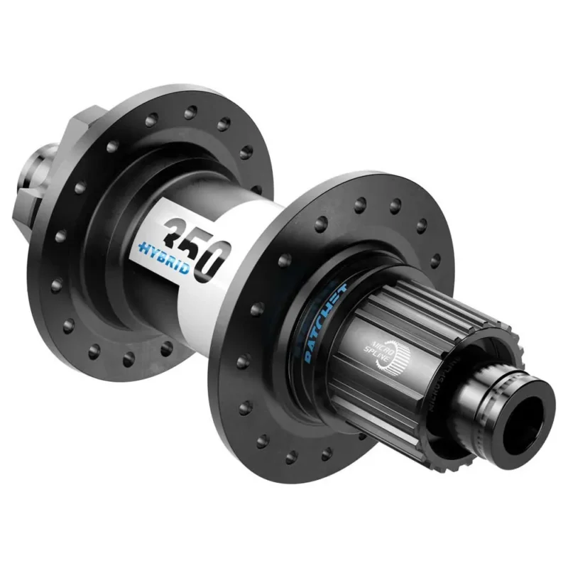 DT Swiss Moyeu arrière 350 Hybrid Disc IS 6B Boost Shimano Micro Spline Soldes