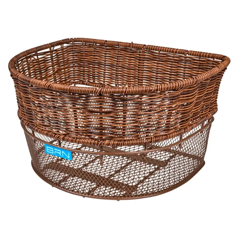 Brn Panier avant Venezia Dark Wicker Retour Gratuit