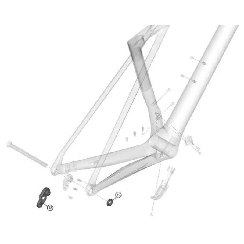 Promotion Saisonnière Lapierre Patte de dérailleur Direct Mount E-Bike Xelius DRS