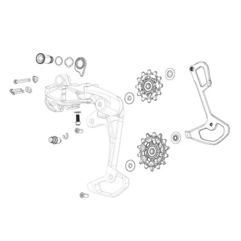 Prix Promo Sram Patte de dérailleur Rear Inner Cage GX Eagle Lunar