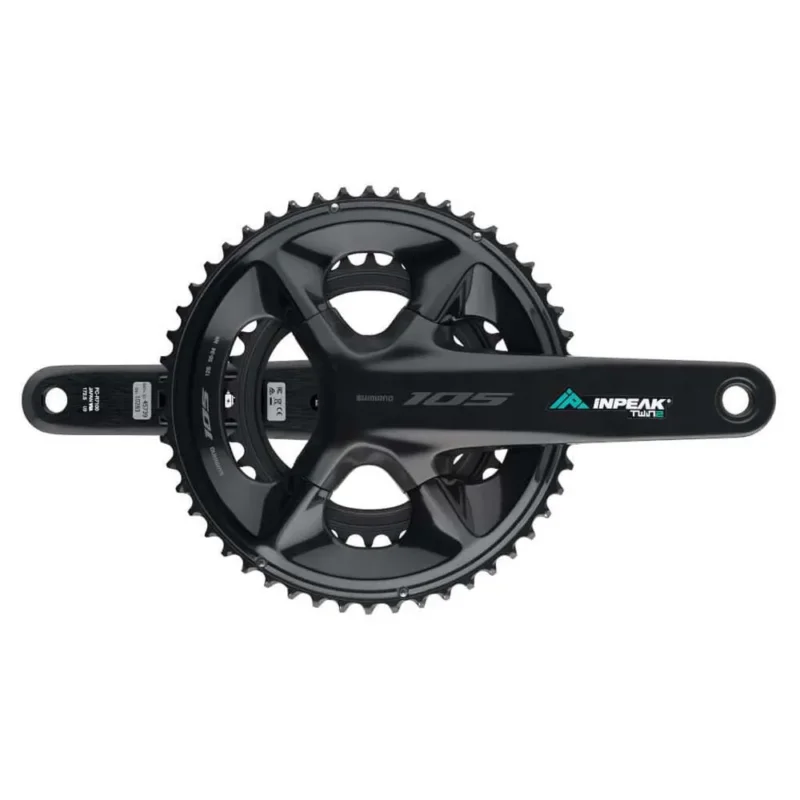 Inpeak Pédalier avec capteur de puissance TWIN2 105 FC-R7100 Prix Cassé