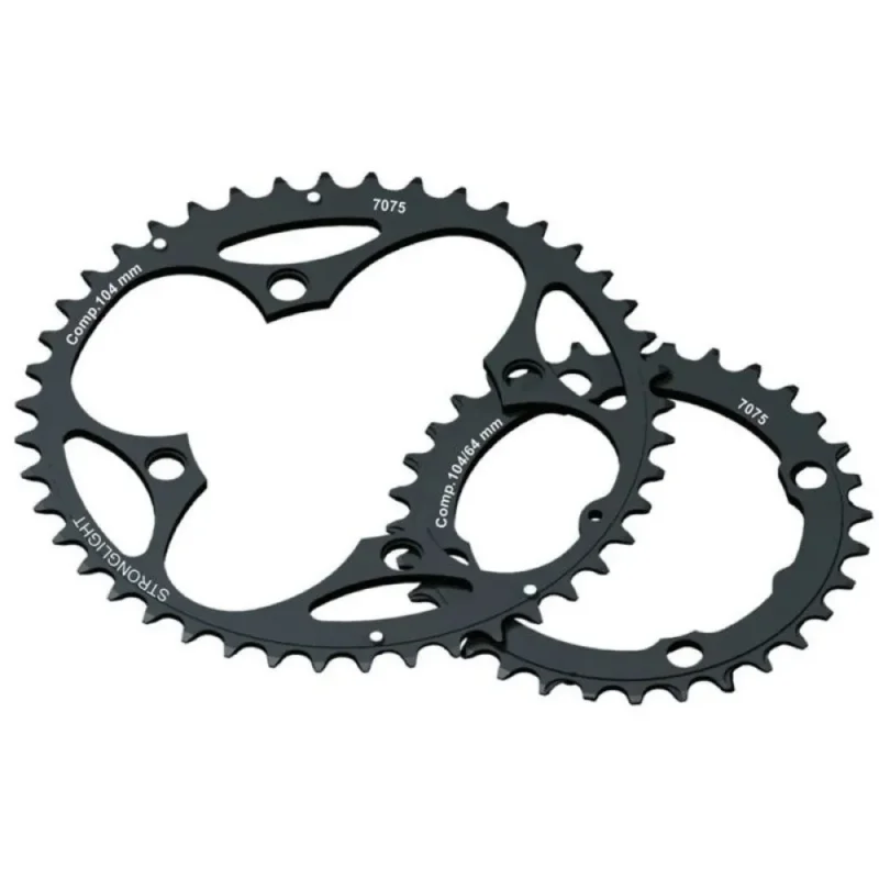Stronglight Plateau Exterior Compact Shimano 104/64 BCD Offre Limitée
