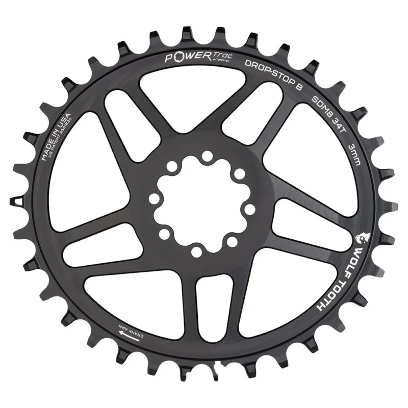 Commander Vite Wolf Tooth Plateau ovale Sram 8B DM 3 mm Offset