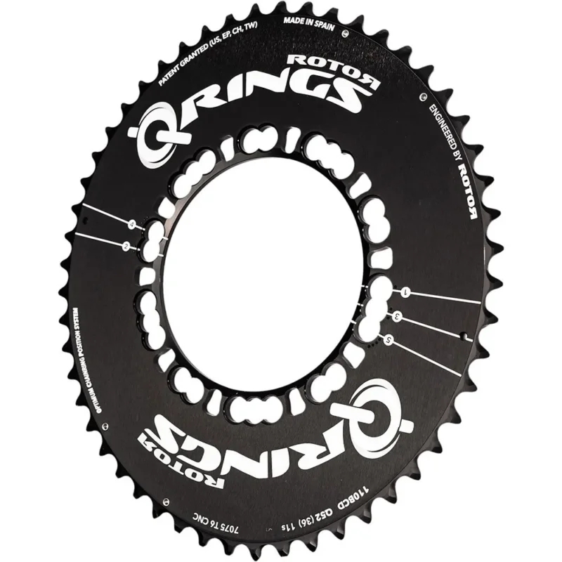Offre Limitée Rotor Plateau Q Rings 110 BCD Outer Aero