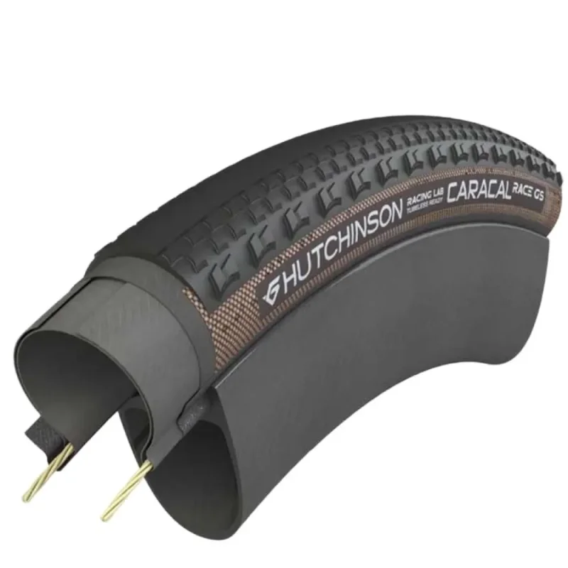 Nouvel Arrivage Hutchinson Pneu de gravel Caracal Race GS 127 TPI Tubeless 700 x 50