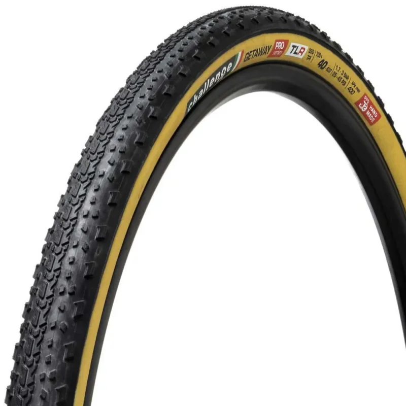 Challenge Pneu de gravel Getaway Vulc Tubeless 700 x 40 Offre Spéciale