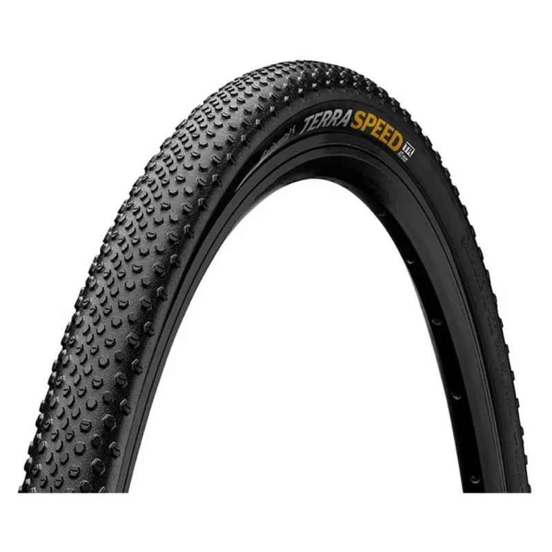 Paiement Sécurisé Continental Pneu de gravel Terra Speed 180 TPI ProTection BlackChili Compound Tubeless 700 x 35