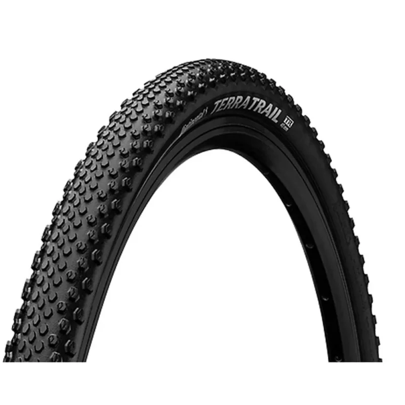 Solde Continental Pneu de gravel Terra Trail Protection BlackChili Tubeless 700C x 40
