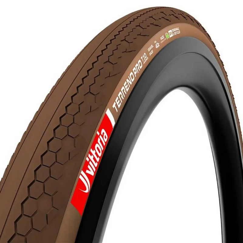 Vittoria Pneu de gravel Terreno Pro T10 Hardpack Race Tubeless 700C x 35 Quantité Limitée
